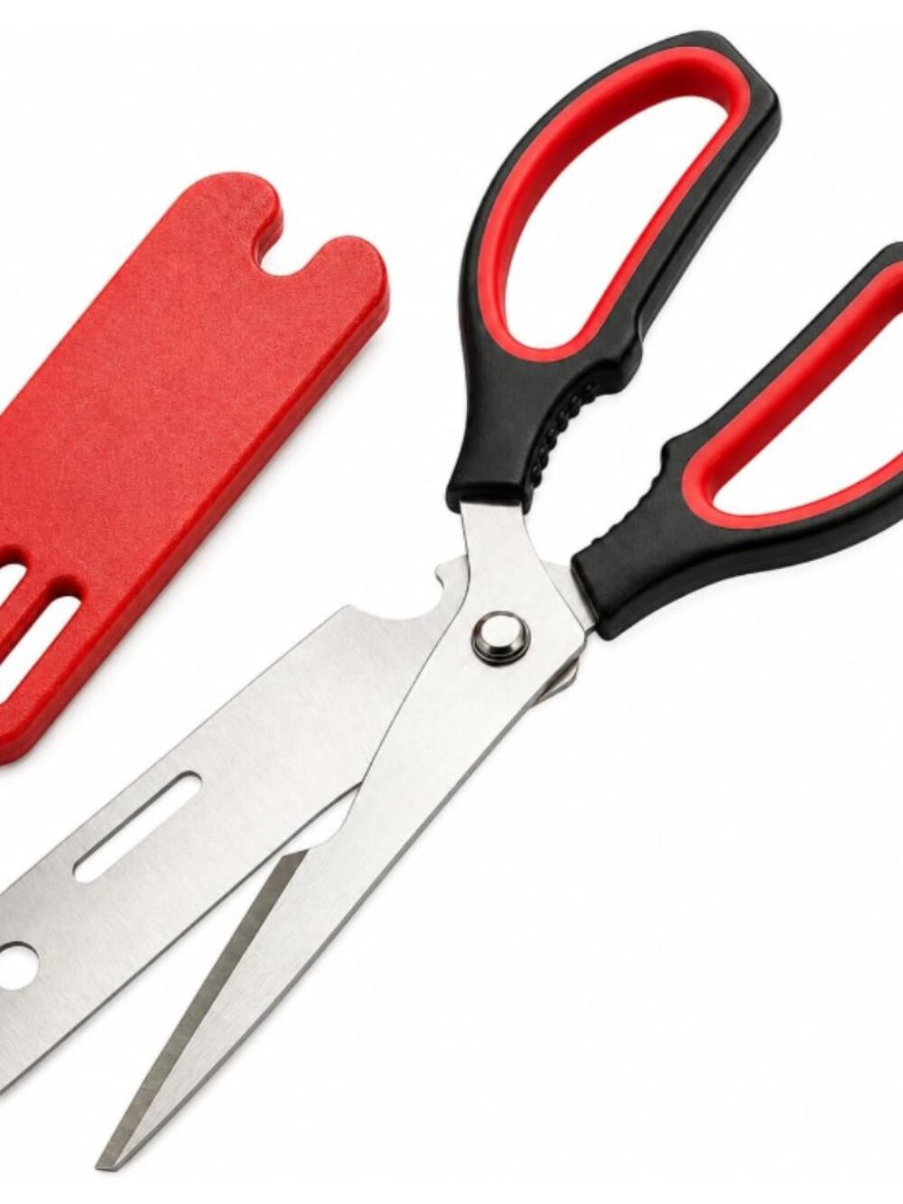 3-in-1 Camping Kitchen Scissors with Bottle Opener(1 Pack)